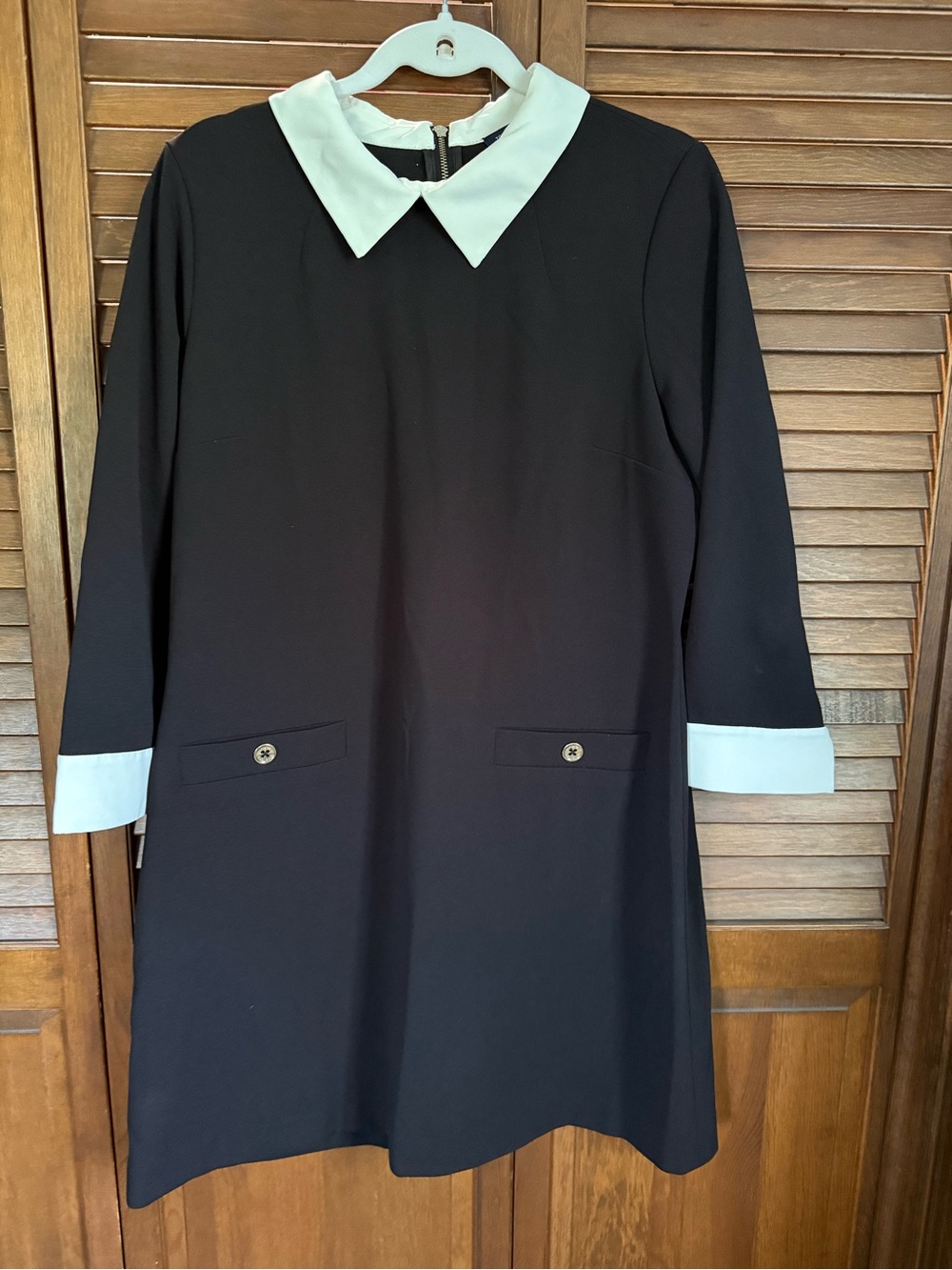 Tommy Hilfiger Black Dress with White Trim